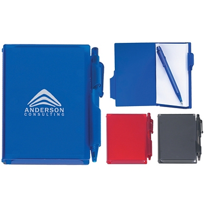 Customized Memo Notebook with Pen Promotional Jotter Pads: Customized Memo Notebook with Pen