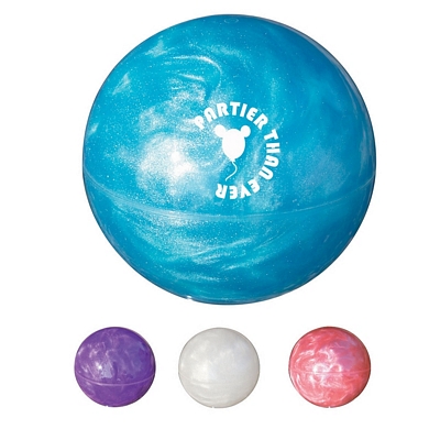 Promotional Bouncing Balls: Customized Hi Bounce Pearl Ball With Led Lights