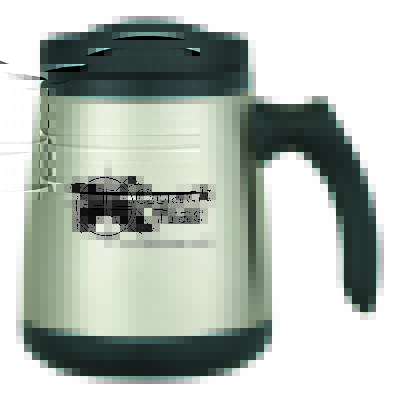 Customized 16 oz Stainless Steel Low Rider Mug Promotional Travel Mugs Customized 16 oz. Stainless Steel Low Rider Mug