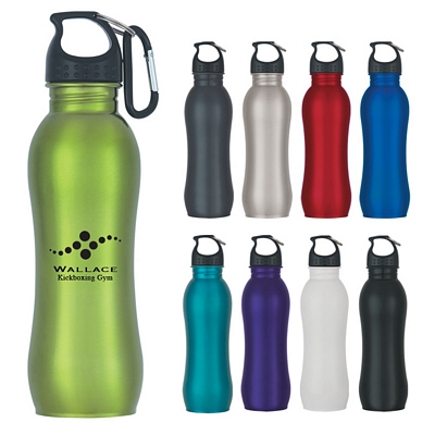 Promotional Metal Sports Bottles: Customized 25 oz Stainless Steel Grip Bottle