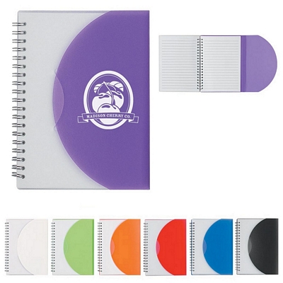 Promotional Notebooks: Customized 5 x 7 Spiral Notebook