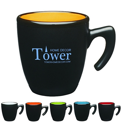 Customized 4 oz. Aztec Espresso Mug Promotional Ceramic Mugs: Customized 4 oz. Aztec Espresso Mug