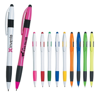 Customized Viva Cap Action Retractable Pen Promotional Plastic Pens: Customized Viva Cap Action Retractable Pen