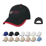 Promotional Caps: Customized Price Buster Cap With Visor Trim