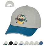 Promotional Caps: Customized Embroidered Cotton Chino Sandwich Cap