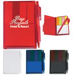 Promotional Products: Memo Notebook with Sticky Notes & Pen