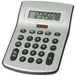 Promotional Calculators: Customized Large Desktop Solar Calculator