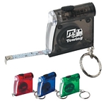 Promotional Tape Measures: Customized Tape Measure LED Flashlight Key Chain