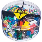 Promotional Products: Large Round Plastic Desktop Organizer
