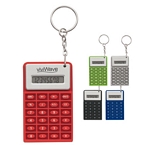 Promotional Calculators: Customized Super Mini Flexi Calculator Key Chain