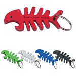 Promotional Products: Fishbone Bottle Opener Key Ring