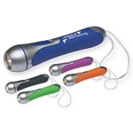 Promotional Flashlights: Customized High Tech Flashlight with Clear PVC Wrist Band