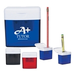 Promotional Pencil Sharpeners: Customized Dual Pencil Sharpener