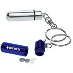 Promotional Products: Pill Holder Engraved Key Ring