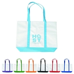 Promotional Tote Bags: Customized Non-Woven Tote with Trim Colors