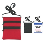 Promotional ID Holders: Customized Neck wallet-Badge Holder with Neck Cord