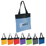 Promotional Tote Bags: Customized Shopper Two-Tone Tote Bag