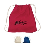 Promotional Drawstring Bags: Customized Small 100% Cotton Drawstring Sports Backpack