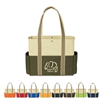 Promotional Tote Bags: Customized Tri-color Tote Bag