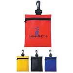 Promotional Pouches: Customized Non-Woven Zippered Clip on Travel Pouch