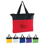 Promotional Tote Bags: Customized Non-Woven Zippered Shop Tote Bag