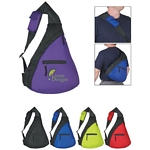 Promotional Sling Bags: Customized Fun Style Budget Sling Backpack