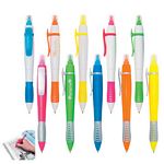 Promotional Pens: Color Twin-Write Pen/Highlighter