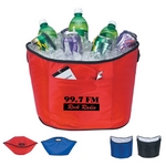 Promotional Ice Buckets: Customized Nylon Foldable Ice Chest Ice Bucket