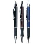 Promotional Pens: Classic Metal Rubber Grip Retractable Pen