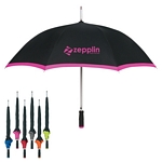 Promotional Umbrellas: Customized 46 Arc Edge Two-Tone Umbrella
