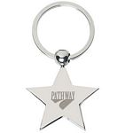 Promotional Products: Star Silver Key Chain