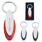 Promotional Products: Oval Metal Key Tag