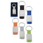 Promotional Products: Rectangular Metal Key Tag
