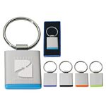 Promotional Products: Square Metal Key Tag