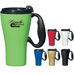 Promotional Travel Mugs: Customized 16 oz. Grab this Travel Mug