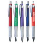 Promotional Pens: Translucent Rubber Grip Pen
