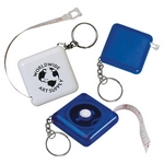 Promotional Measure Tapes: Customized Tape-a-Matic Key Tag