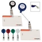 Promotional ID Holders: Customized Retractable Badge Holder with Laminated Label