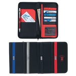 Promotional Travel Wallets: Customized Contemporary Travel Wallet with Zipper