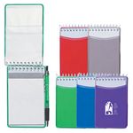 Promotional Products: Glossy PVC Flip Open Spiral Jotter Pads