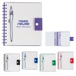 Promotional Notebooks: Customized Spiral Notebook With Dart Pen