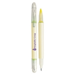 Promotional Highlighters: Customized Twin Point Highlighter Ball Point Pen