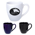 Promotional Ceramic Mugs: Customized 14 oz. Bistro Ceramic Mug