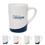 Promotional Ceramic Mugs: Customized 14 oz. The Curve Coffee Mug