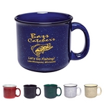 Promotional Ceramic Mugs: Customized 15 oz. Campfire Coffee Mug