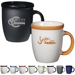 Promotional Ceramic Mugs: Customized 12 oz. Vista Coffee Mug