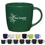 Promotional Ceramic Mugs: Customized 12 oz Cafe Coffee Mug