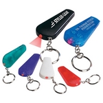 Promotional Key Chains: Customized Whistle Light Imprinted Key Chain