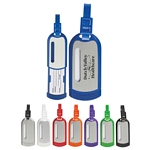 Promotional Luggage Tags: Customized Luggage Tag with Silver Plate