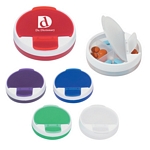 Promotional Pill Holders: Customized Round Travel Pill Holder